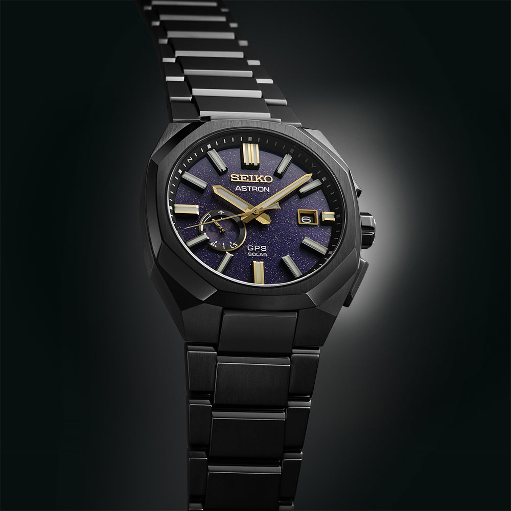 SEIKO ASTRON SSJ021J1 MORNING STAR LIMITED EDITION 3X62 SOLAR GPS MEN WATCH