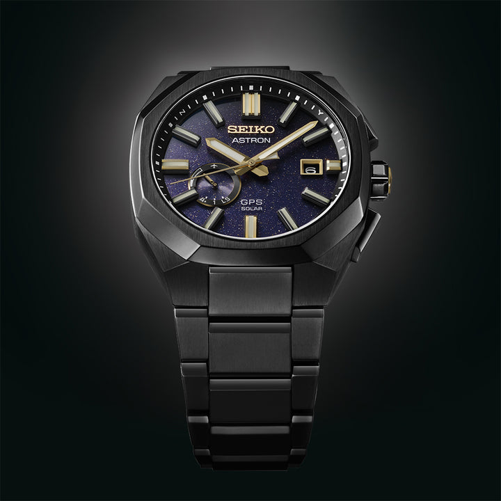 SEIKO ASTRON SSJ021J1 MORNING STAR LIMITED EDITION 3X62 SOLAR GPS MEN WATCH