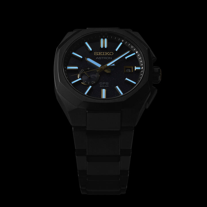 SEIKO ASTRON SSJ021J1 MORNING STAR LIMITED EDITION 3X62 SOLAR GPS MEN WATCH