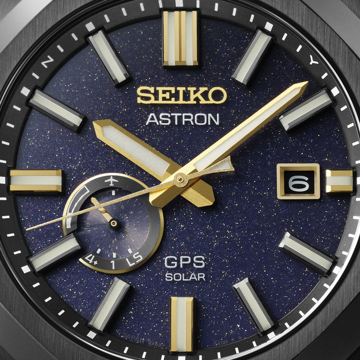 SEIKO ASTRON SSJ021J1 MORNING STAR LIMITED EDITION 3X62 SOLAR GPS MEN WATCH