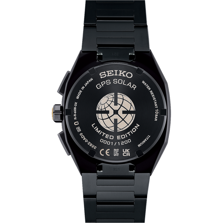 SEIKO ASTRON SSJ021J1 MORNING STAR LIMITED EDITION 3X62 SOLAR GPS MEN WATCH