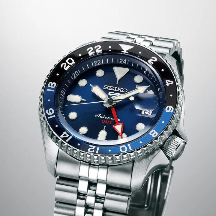 SEIKO 5 SPORTS SSK003K1 AUTOMATIC G.M.T. SKX MEN WATCH