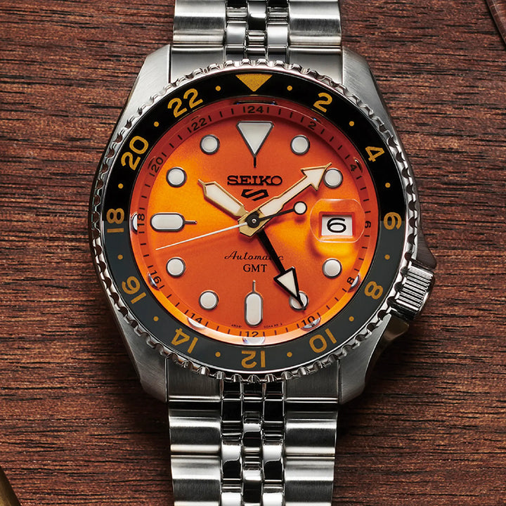 SEIKO 5 SPORTS SSK005K1 AUTOMATIC G.M.T. MEN WATCH