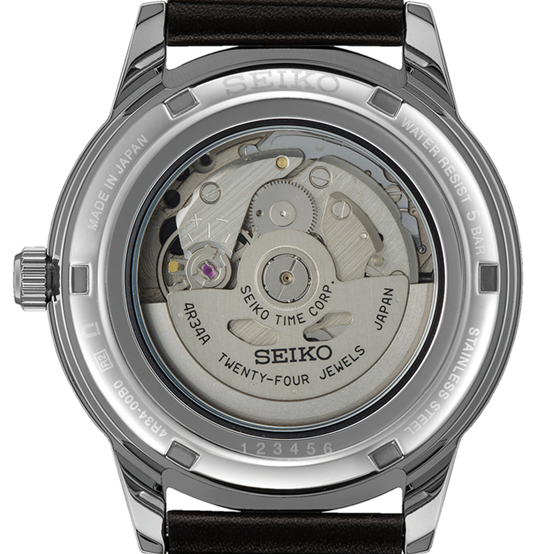 SEIKO PRESAGE SSK013J1 STYLE 60S ROAD TRIP GMT AUTOMATIC MEN WATCH