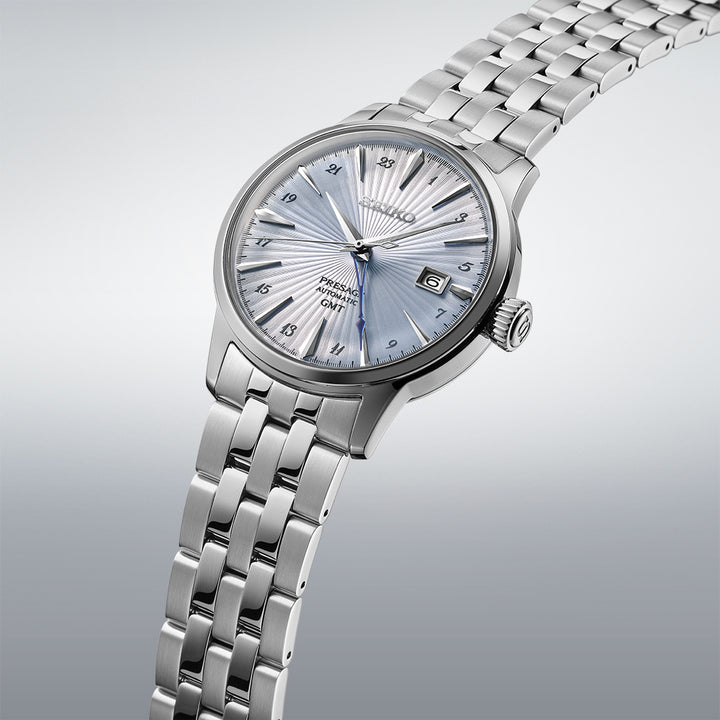 SEIKO PRESAGE SSK037J1 COCKTAIL TIME GMT MEN WATCH