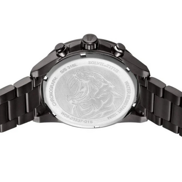 SOLVIL ET TITUS SABER W06-03337-018 CHRONOGRAPH QUARTZ MEN WATCH