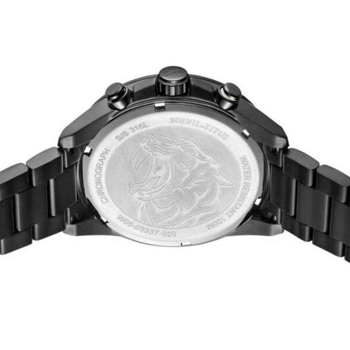 SOLVIL ET TITUS SABER W06-03337-020 CHRONOGRAPH QUARTZ MEN WATCH