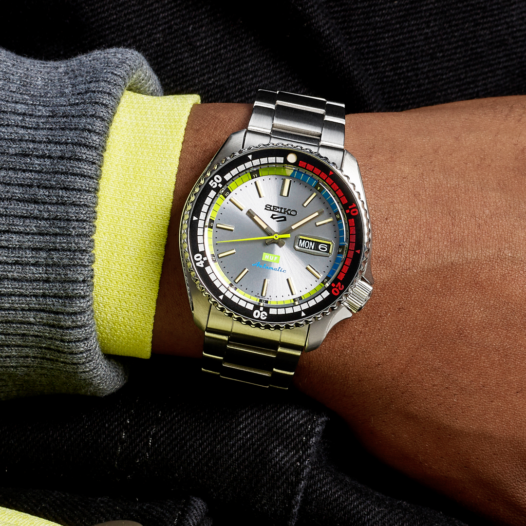 Seiko 5 Sports x HUF SRPL33K1 Limited Edition | City Chain – City Chain Singapore Seiko 5 Sports x HUF SRPL33K1 Limited Edition | City Chain – City Chain Singapore