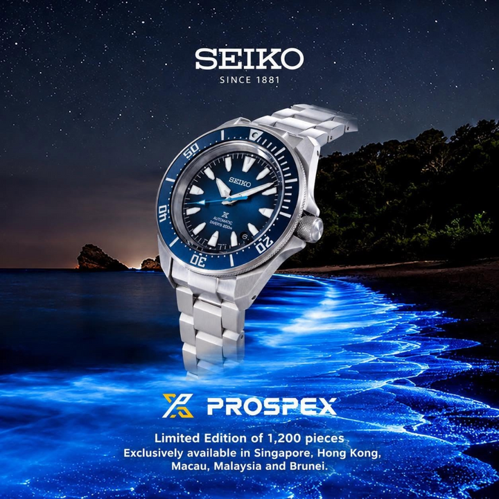 SEIKO PROSPEX HBB006K1 "BLUE TEARS" 2026 THONG SIA EXCLUSIVE LIMITED EDITION MEN WATCH