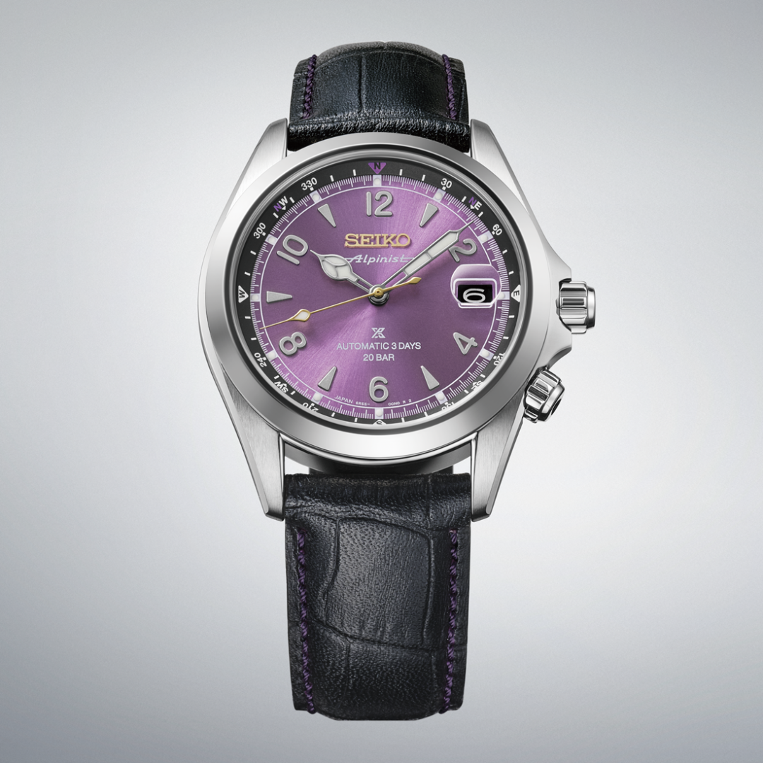SEIKO PROSPEX HBC006J1 ALPINIST "EDO PURPLE" 145TH ANNIVERSARY LIMITED EDITION MEN WATCH
