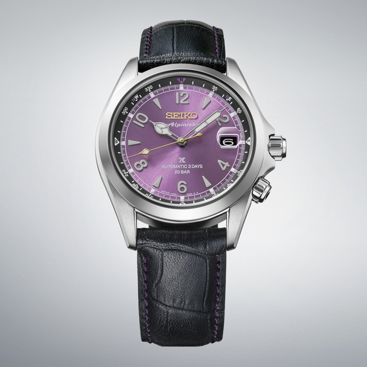 SEIKO PROSPEX HBC006J1 ALPINIST "EDO PURPLE" 145TH ANNIVERSARY LIMITED EDITION MEN WATCH