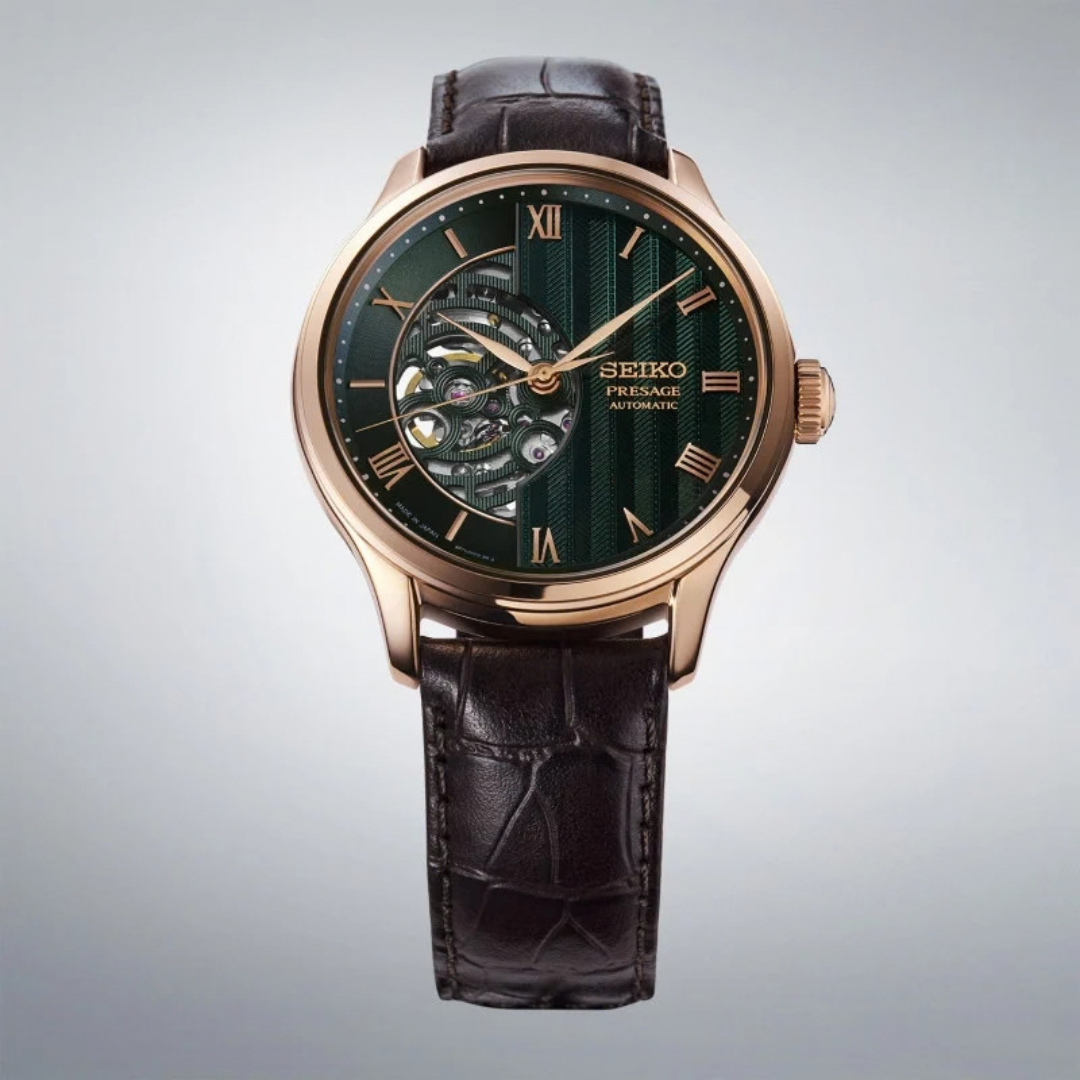 SEIKO PRESAGE HCB007J1 JAPANESE GARDEN AUTOMATIC MEN WATCH