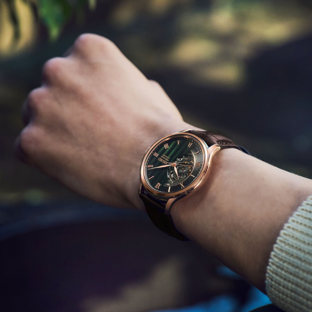 SEIKO PRESAGE HCB007J1 JAPANESE GARDEN AUTOMATIC MEN WATCH
