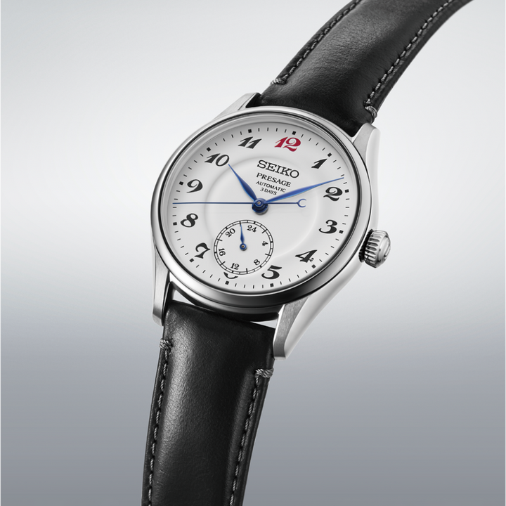 SEIKO PRESAGE HCC005J1 CLASSIC “CRAFTSMANSHIP” ENAMEL DIAL AUTOMATIC MEN WATCH