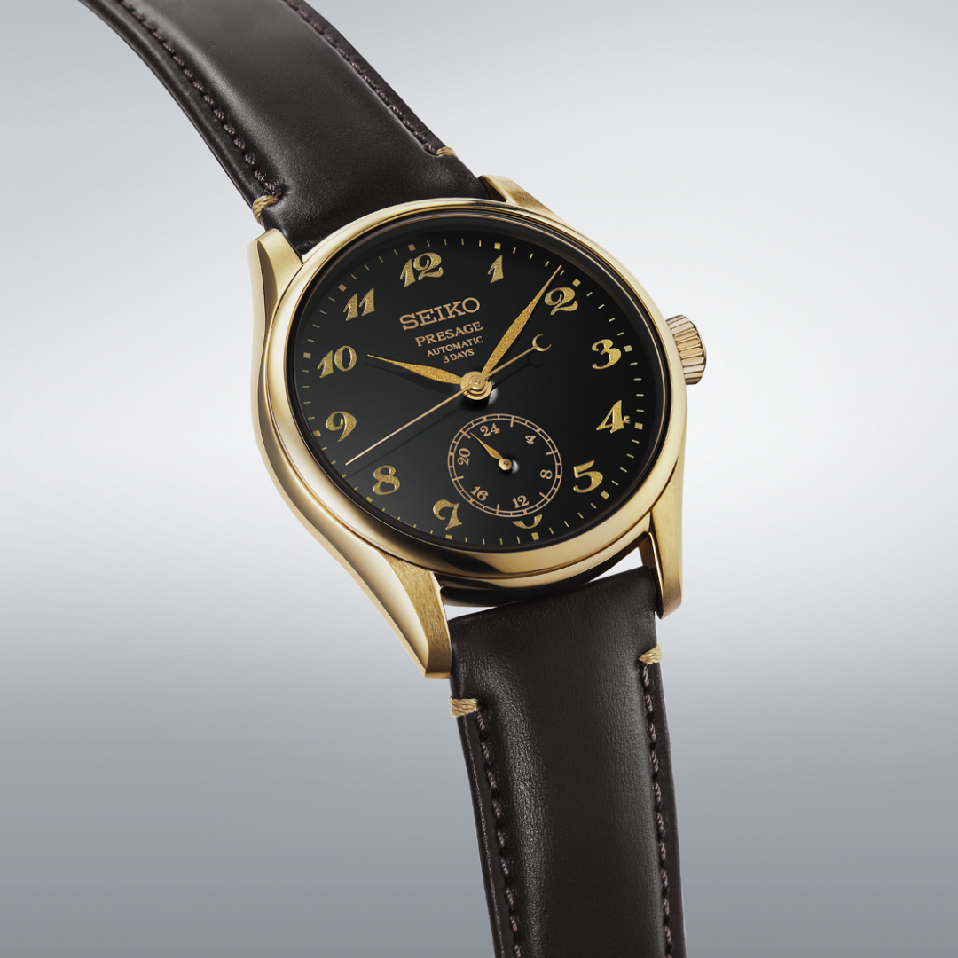 SEIKO PRESAGE HCC006J1 CLASSIC “CRAFTSMANSHIP” URUSHI LACQUER DIAL AUTOMATIC MEN WATCH
