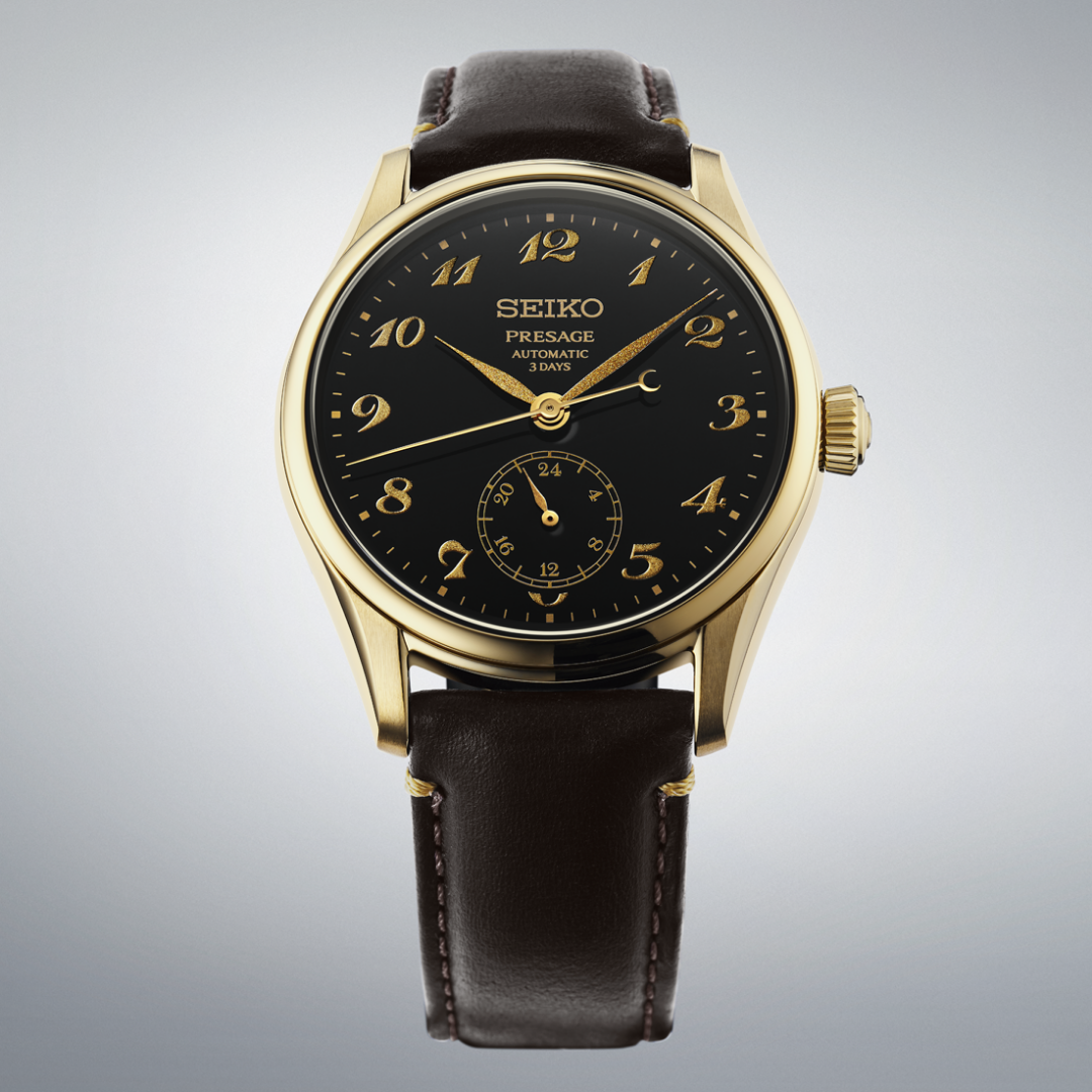 SEIKO PRESAGE HCC006J1 CLASSIC “CRAFTSMANSHIP” URUSHI LACQUER DIAL AUTOMATIC MEN WATCH