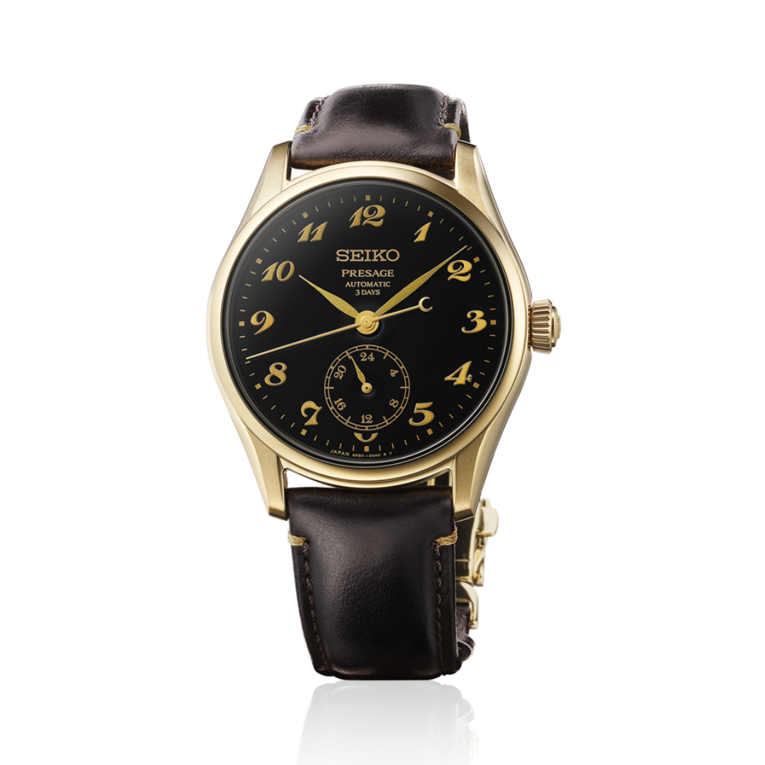 SEIKO PRESAGE HCC006J1 CLASSIC “CRAFTSMANSHIP” URUSHI LACQUER DIAL AUTOMATIC MEN WATCH