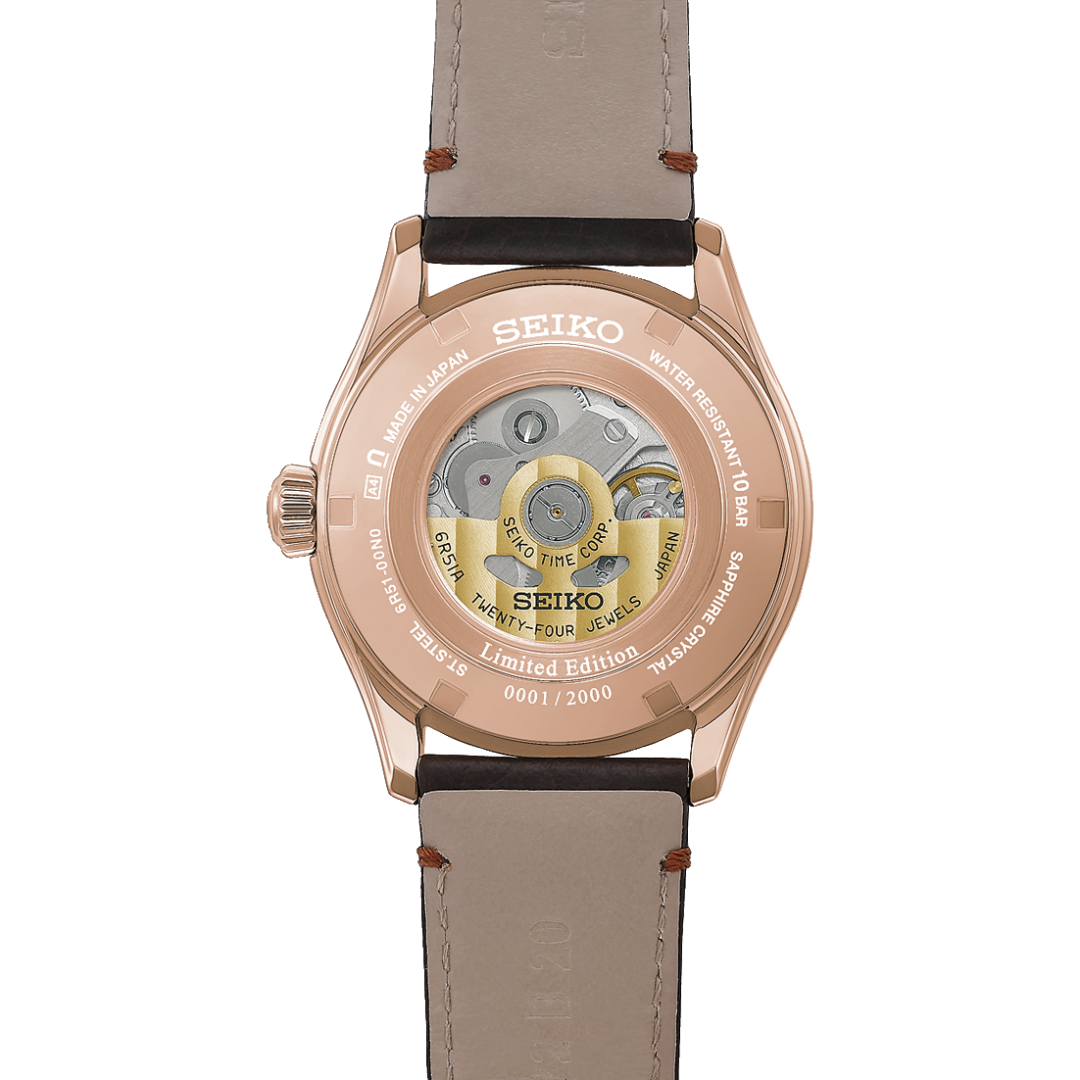 SEIKO PRESAGE HCC008J1 CLASSIC TOMIOKA SILK PROMOTION ORGANISATION LIMITED EDITION MEN WATCH