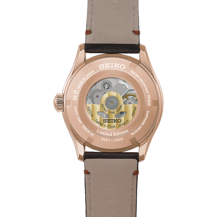 SEIKO PRESAGE HCC008J1 CLASSIC TOMIOKA SILK PROMOTION ORGANISATION LIMITED EDITION MEN WATCH