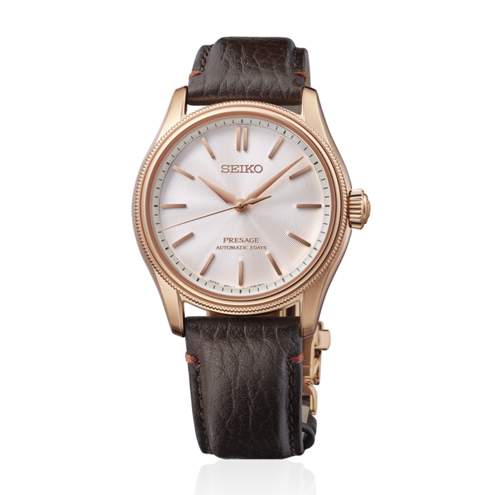 SEIKO PRESAGE HCC008J1 CLASSIC TOMIOKA SILK PROMOTION ORGANISATION LIMITED EDITION MEN WATCH