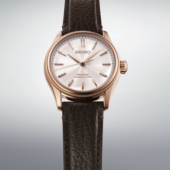 SEIKO PRESAGE HCC008J1 CLASSIC TOMIOKA SILK PROMOTION ORGANISATION LIMITED EDITION MEN WATCH