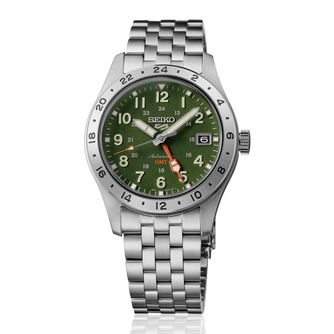 SEIKO 5 SPORTS HDB001K1 FIELD GMT AUTOMATIC MEN WATCH