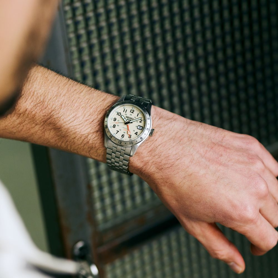 SEIKO 5 SPORTS HDB002K1 FIELD GMT AUTOMATIC MEN WATCH