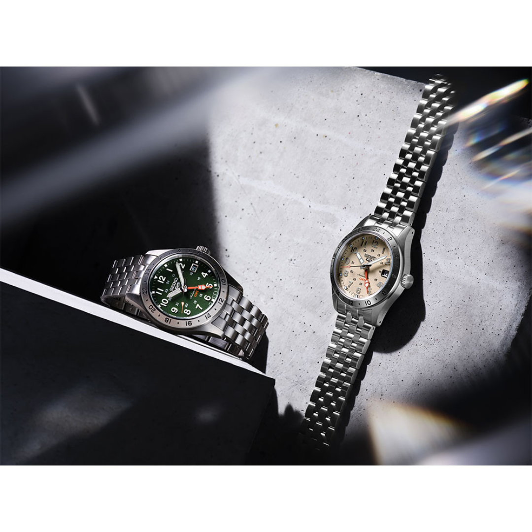 SEIKO 5 SPORTS HDB002K1 FIELD GMT AUTOMATIC MEN WATCH