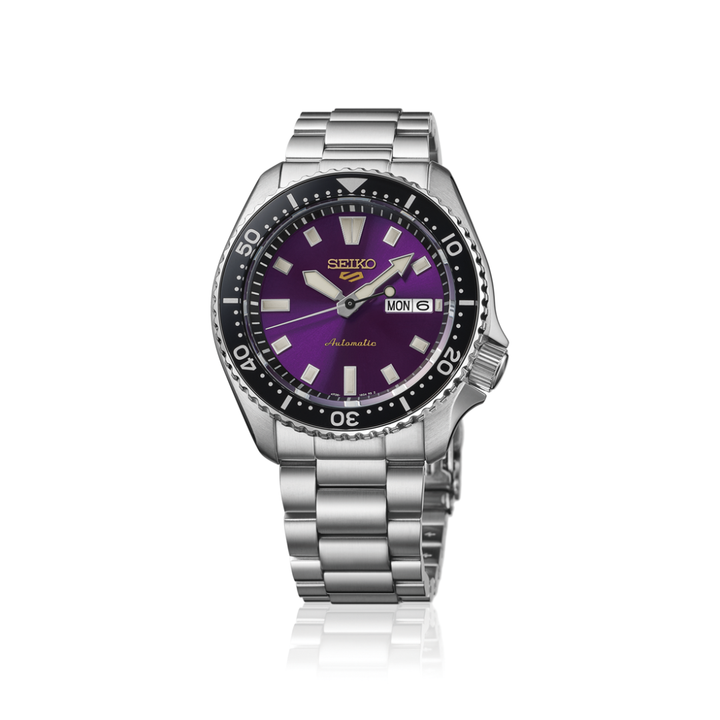 SEIKO 5 SPORTS HDB003K1 SKX "EDO PURPLE" 145TH ANNIVERSARY LIMITED EDITION MEN WATCH