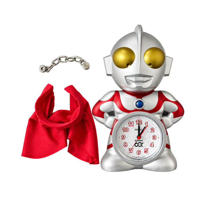 SEIKO ULTRAMAN 60TH ANNIVERSARY LIMITED EDITION CLOCK QHE914A