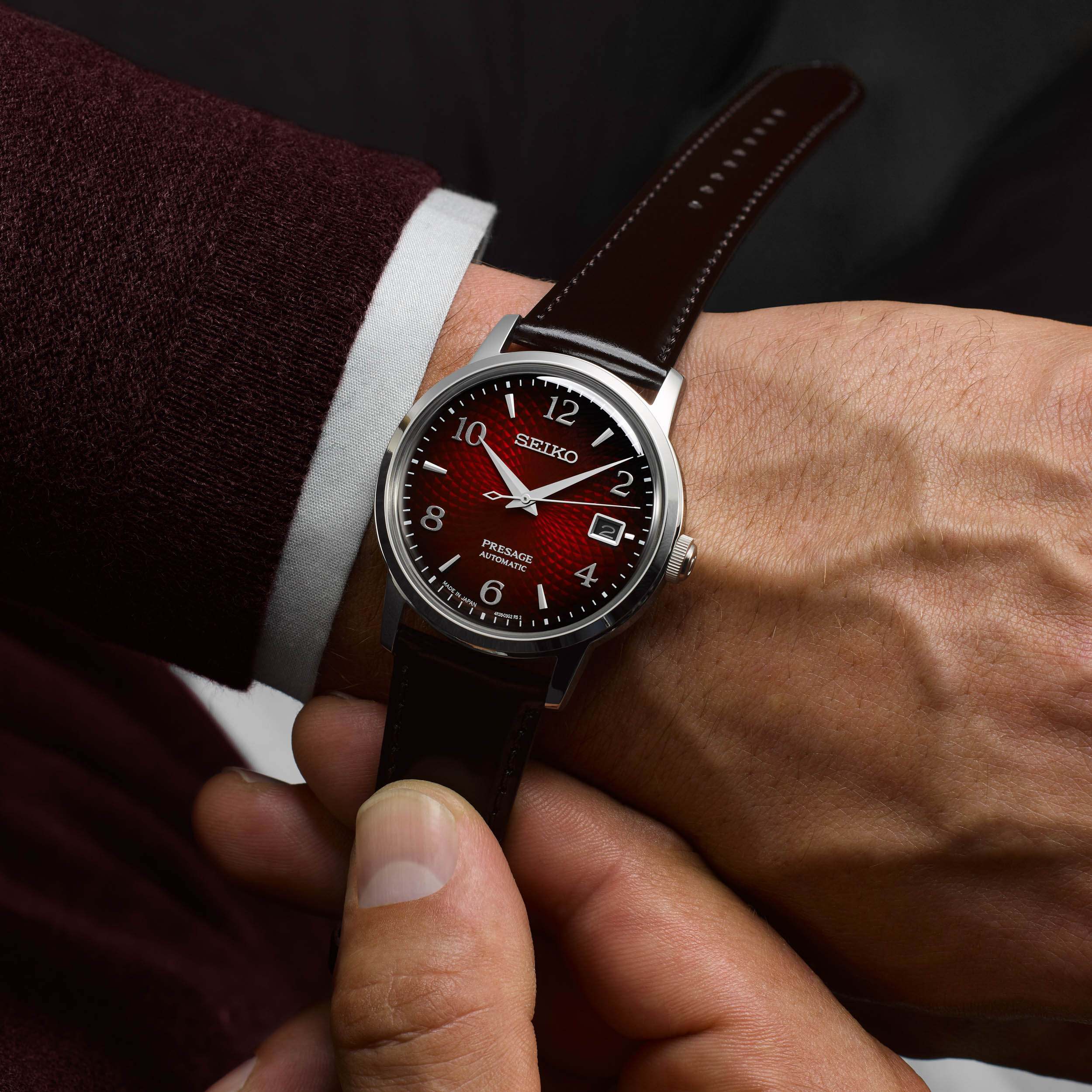 Seiko Presage SRPE41J1 Negroni Cocktail Time | City Chain – City