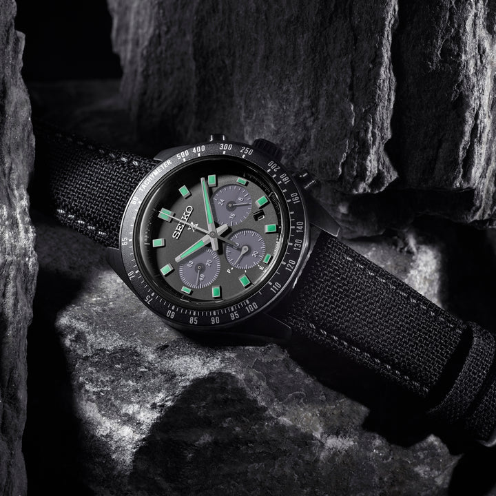 SEIKO PROSPEX SSC923P1 BLACK SERIES ‘NIGHT VISION’ SOLAR SPEEDTIMER CHRONOGRAPH MEN WATCH