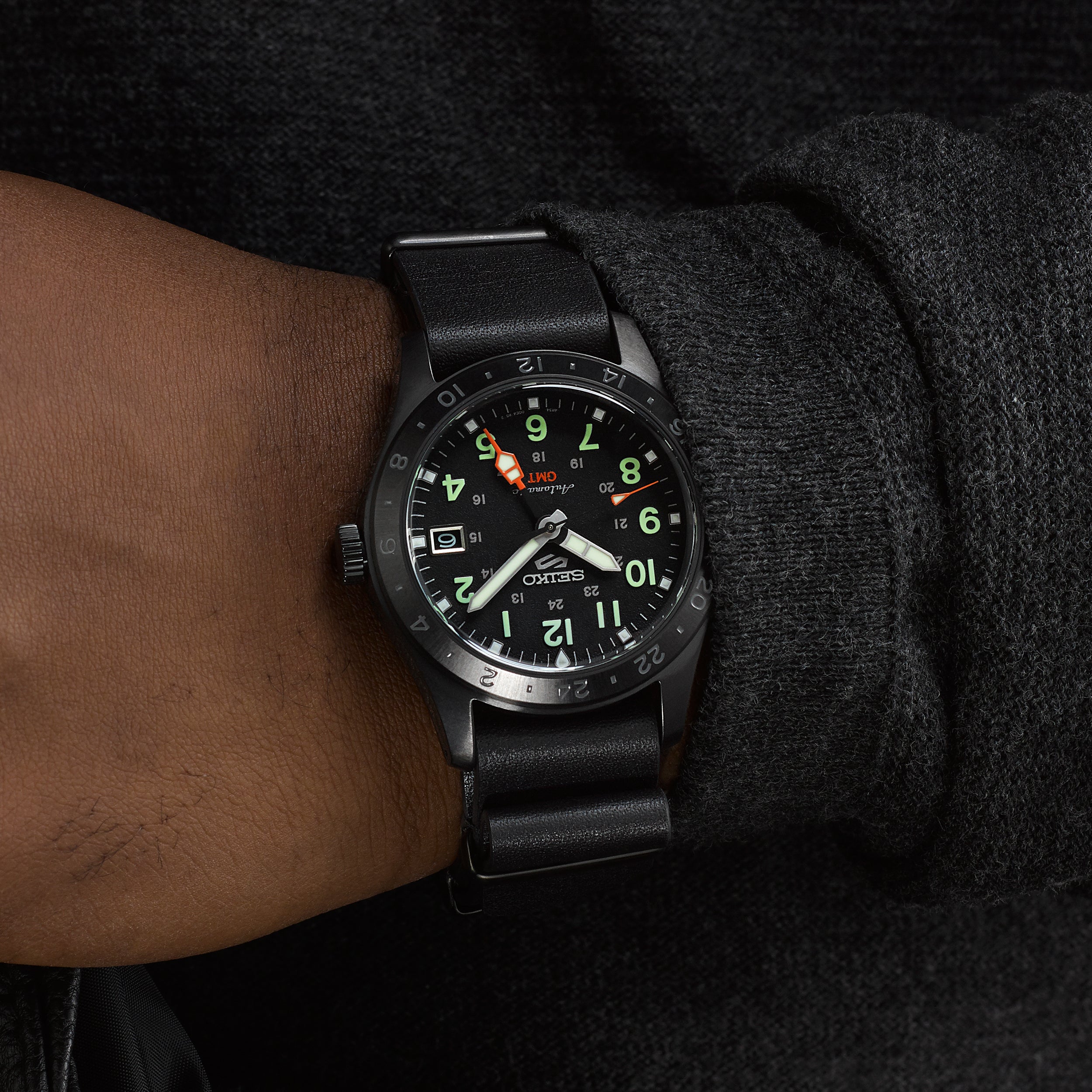 Seiko 5 Sports SSK025K1 Field Deception GMT Mechanical Men