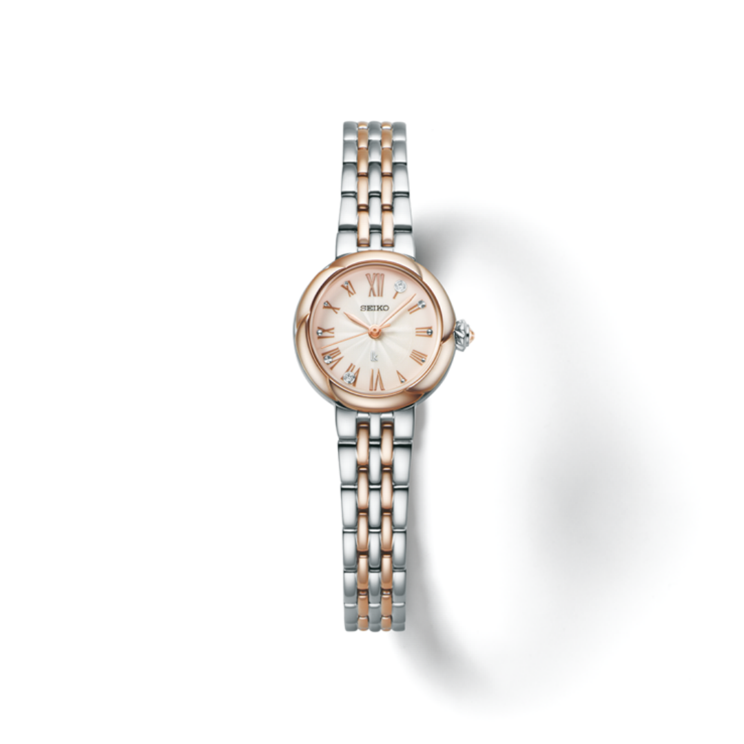 SEIKO LUKIA GROW SSWA006J QUARTZ TWO-TONE WOMEN WATCH