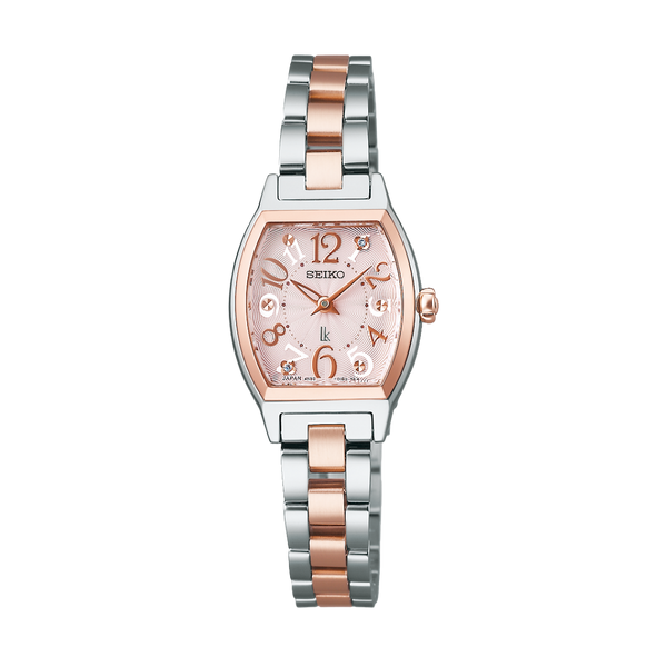 SEIKO LUKIA SSWA012J QUARTZ TWO-TONE STAINLESS STEEL WOMEN WATCH