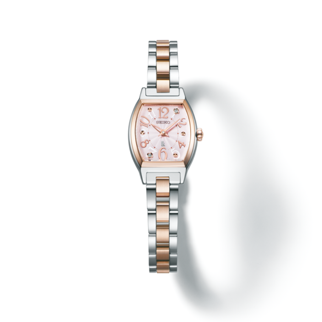SEIKO LUKIA SSWA012J QUARTZ TWO-TONE STAINLESS STEEL WOMEN WATCH