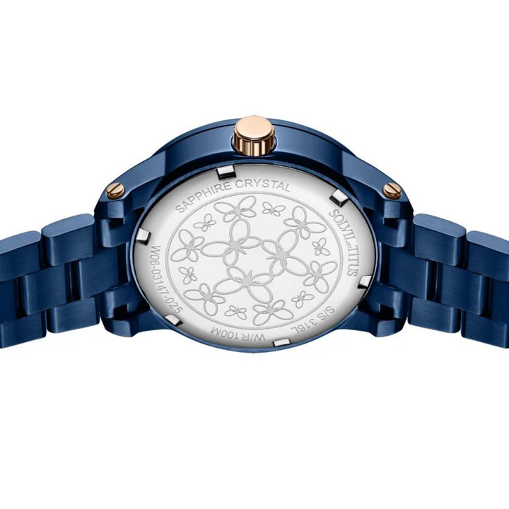 SOLVIL ET TITUS ASPIRA W06-03147-025 QUARTZ STAINLESS STEEL WOMEN WATCH