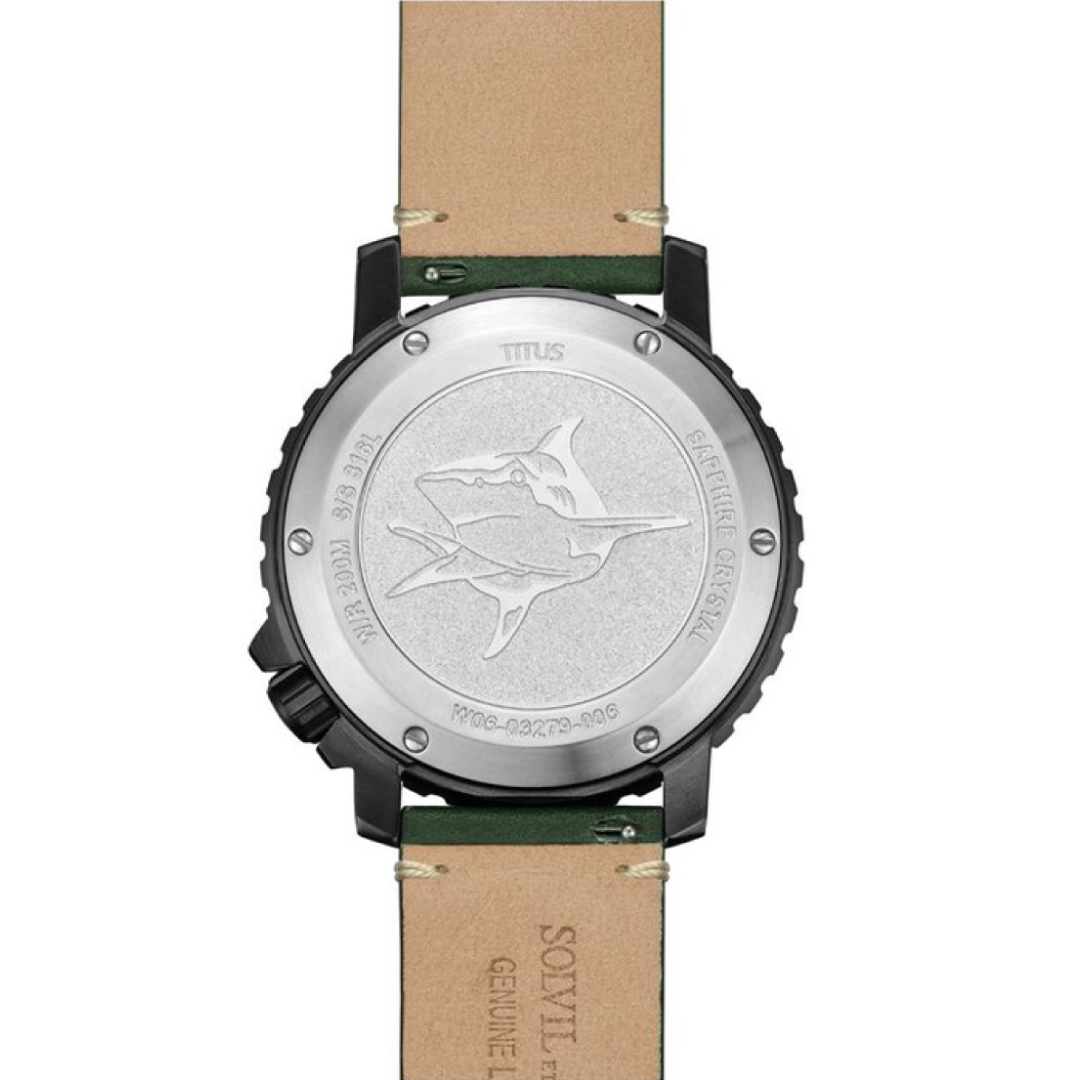 SOLVIL ET TITUS THE CAPE W06-03279-006 3 HANDS MECHANICAL MEN WATCH