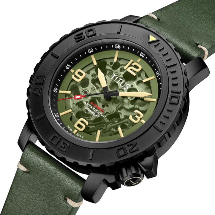 SOLVIL ET TITUS THE CAPE W06-03279-006 3 HANDS MECHANICAL MEN WATCH