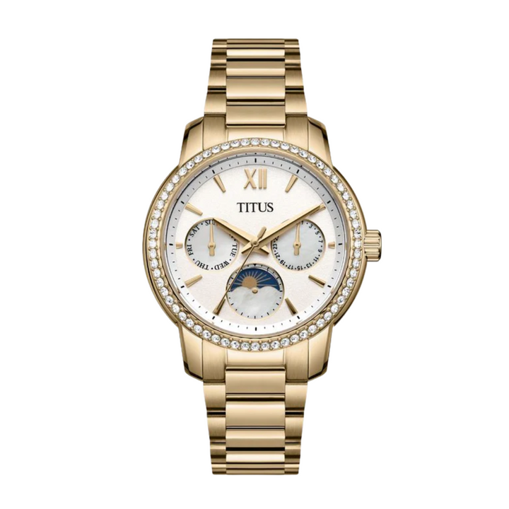 SOLVIL ET TITUS DEVOT W06-03262-006 MULTI-FUNCTION QUARTZ WOMEN WATCH