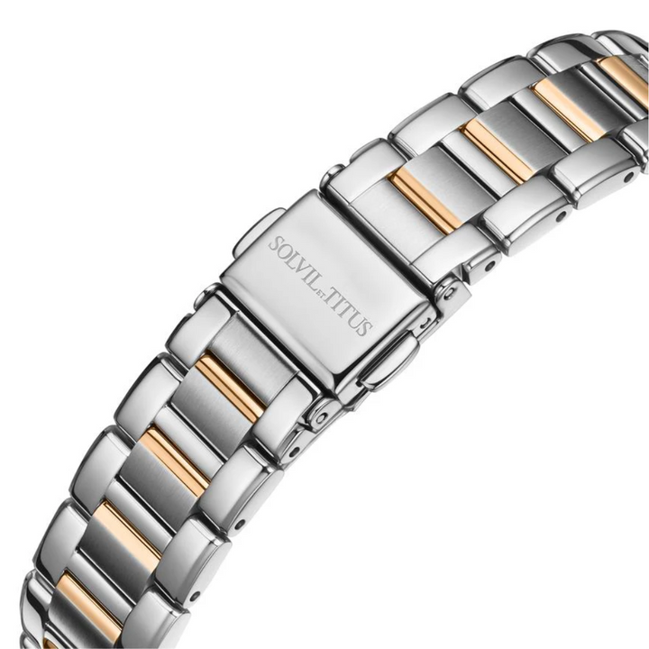 SOLVIL ET TITUS FAIR LADY W06-03400-002 2 HANDS QUARTZ WOMEN WATCH