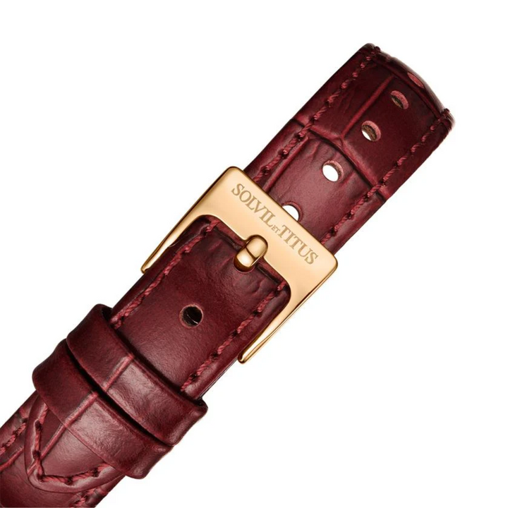 SOLVIL ET TITUS FAIR LADY W06-03400-003 2 HANDS QUARTZ WOMEN WATCH