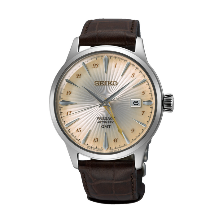 SEIKO PRESAGE SSK041J1 COCKTAIL TIME GMT MEN WATCH