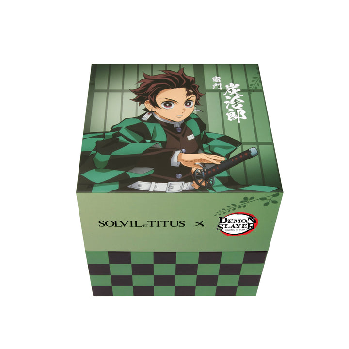 SOLVIL ET TITUS X DEMON SLAYER TANJIRO KAMADO W06-03334-002 CHRONOGRAPH QUARTZ STAINLESS STEEL LIMITED EDITION MEN WATCH