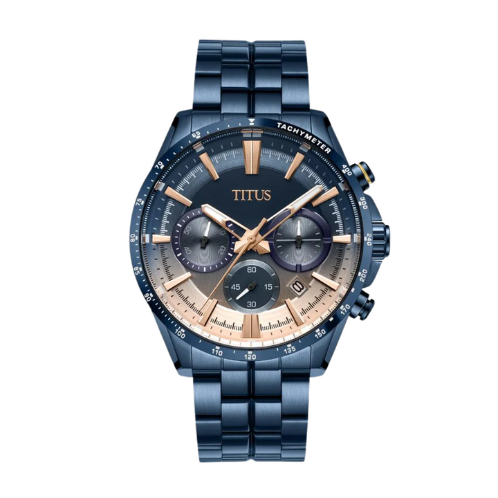 SOLVIL ET TITUS SABER W06-03337-021 CHRONOGRAPH QUARTZ MEN WATCH