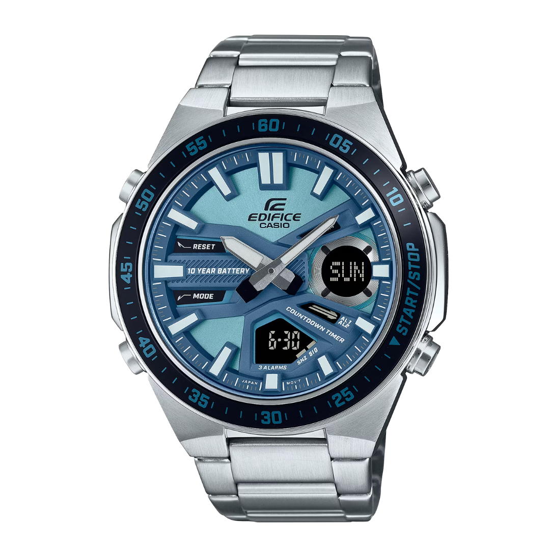 CASIO EDIFICE EFV-C110D-2BDF ANALOG-DIGITAL MEN WATCH