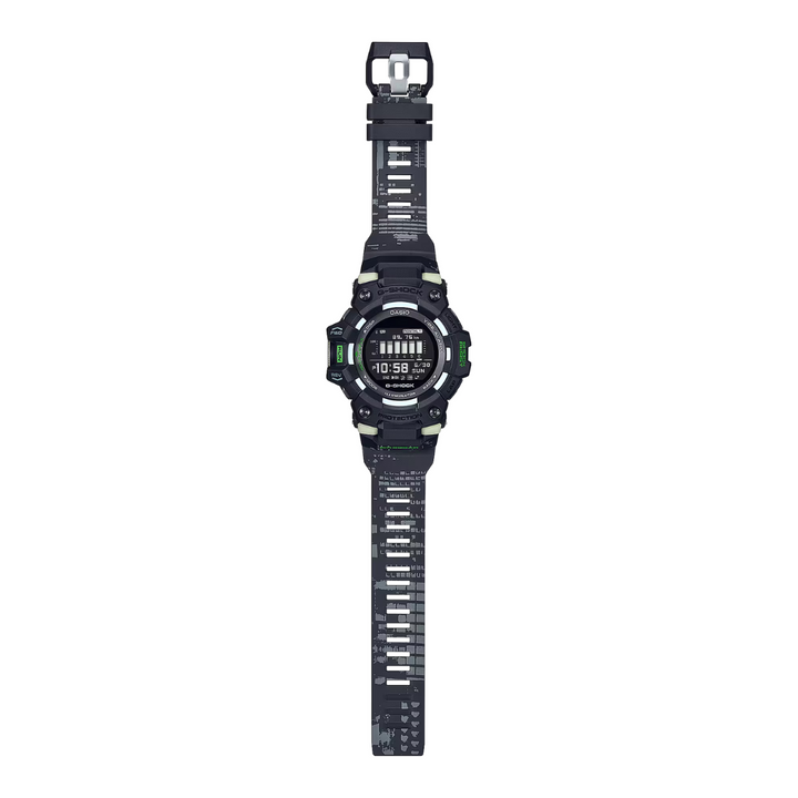 CASIO G-SHOCK GBD-100LM-1DR G-SQUAD BLACK WATCH