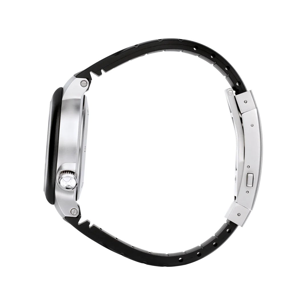 MÜHLE-GLASHÜTTE S.A.R. RESCUE-TIMER LUMEN M1-41-08-KB AUTOMATIC RUBBER STRAP MEN WATCH