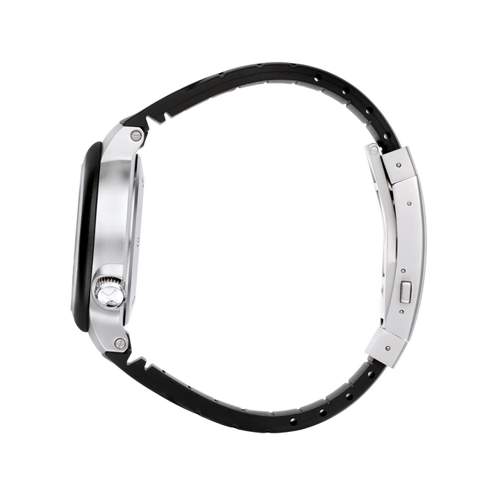 MÜHLE-GLASHÜTTE S.A.R. RESCUE-TIMER LUMEN M1-41-08-KB AUTOMATIC RUBBER STRAP MEN WATCH