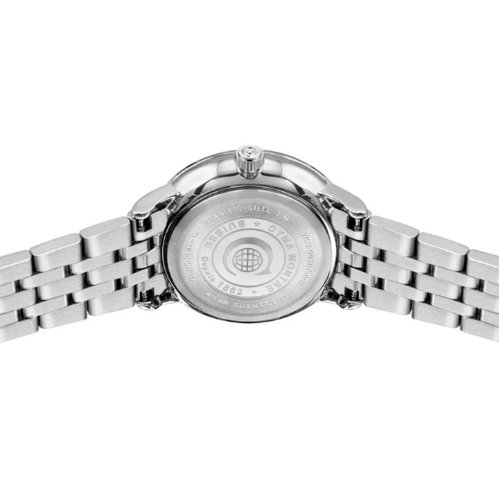 CYMA INTELLIGENTSIA W02-00807-001 QUARTZ STAINLESS STEEL WOMEN WATCH